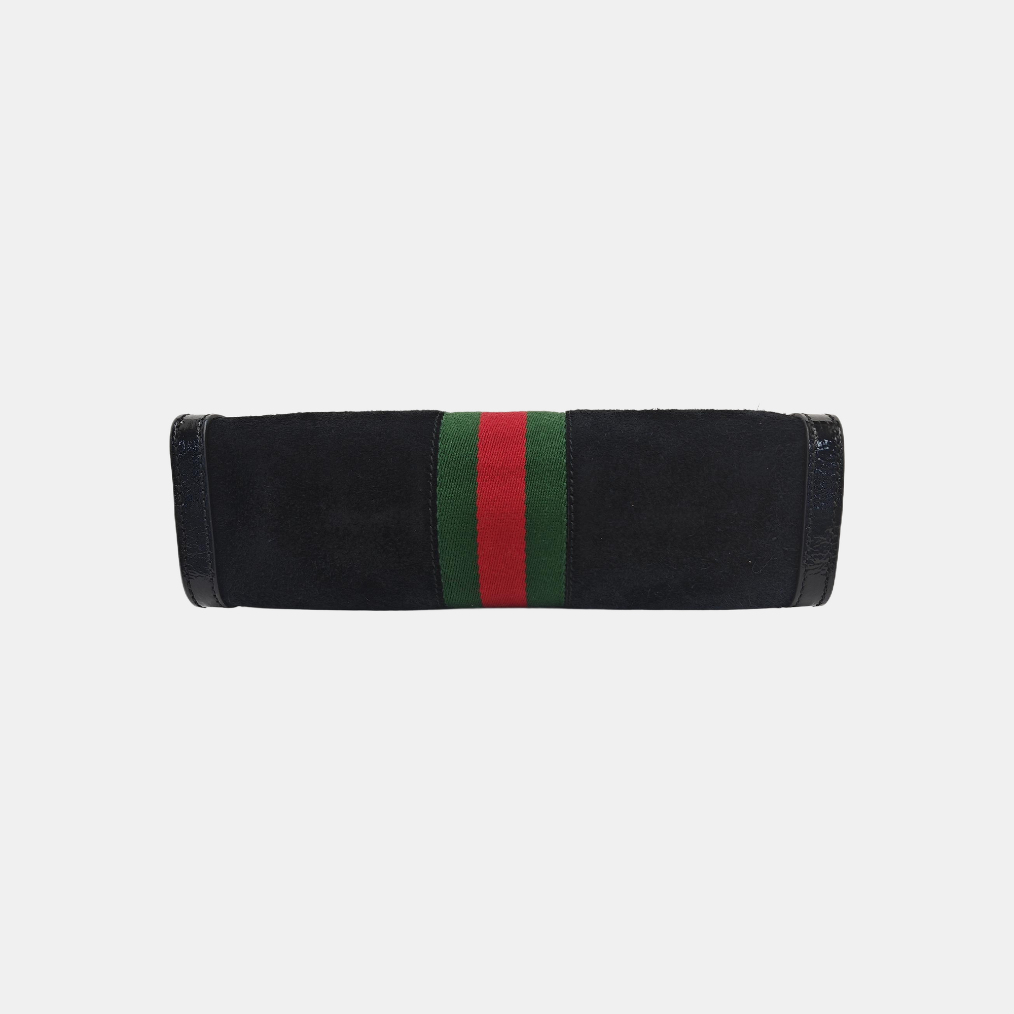 Ophidia Small Suede Black