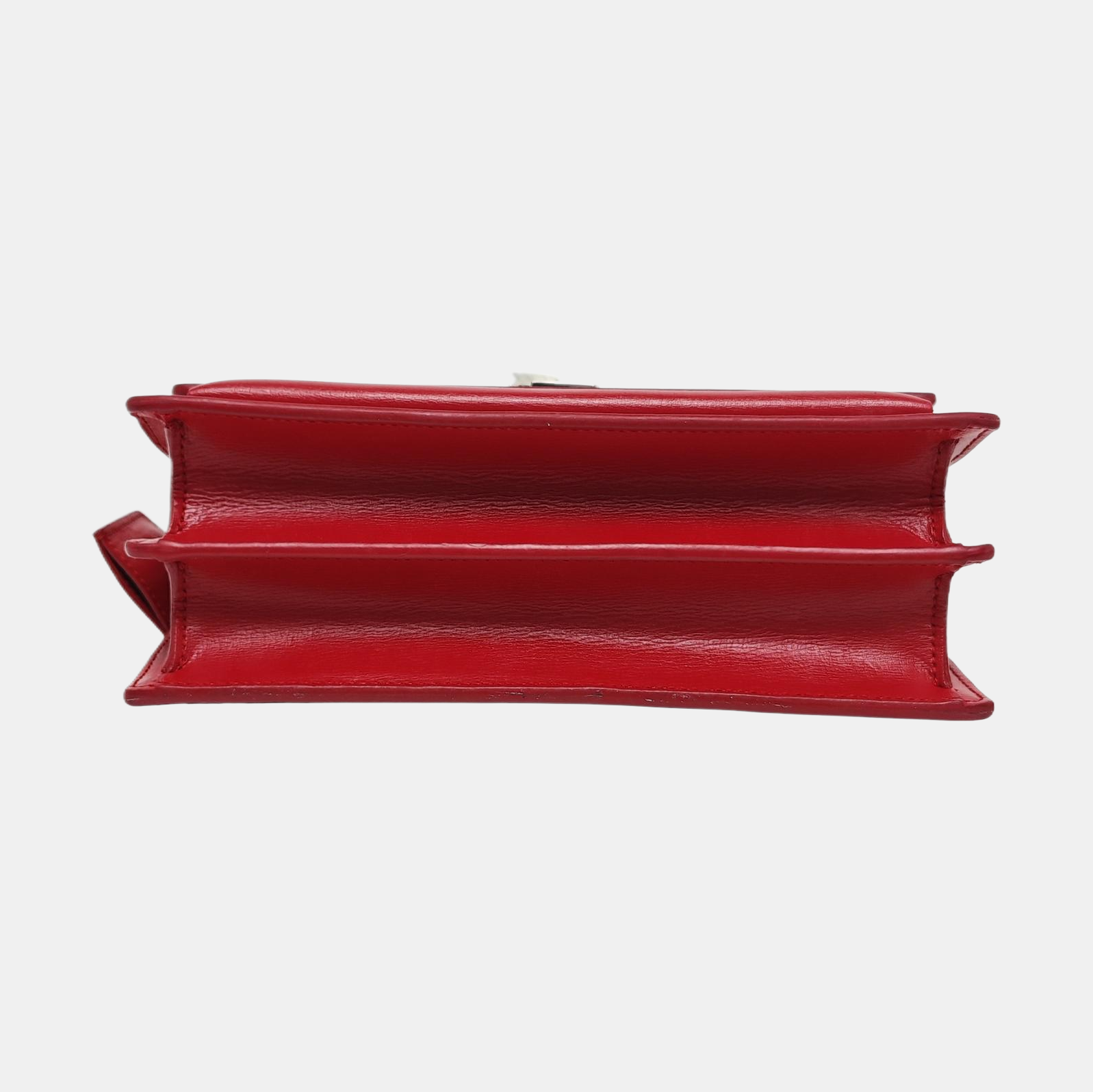 SUNSET Medium Calfskin Red