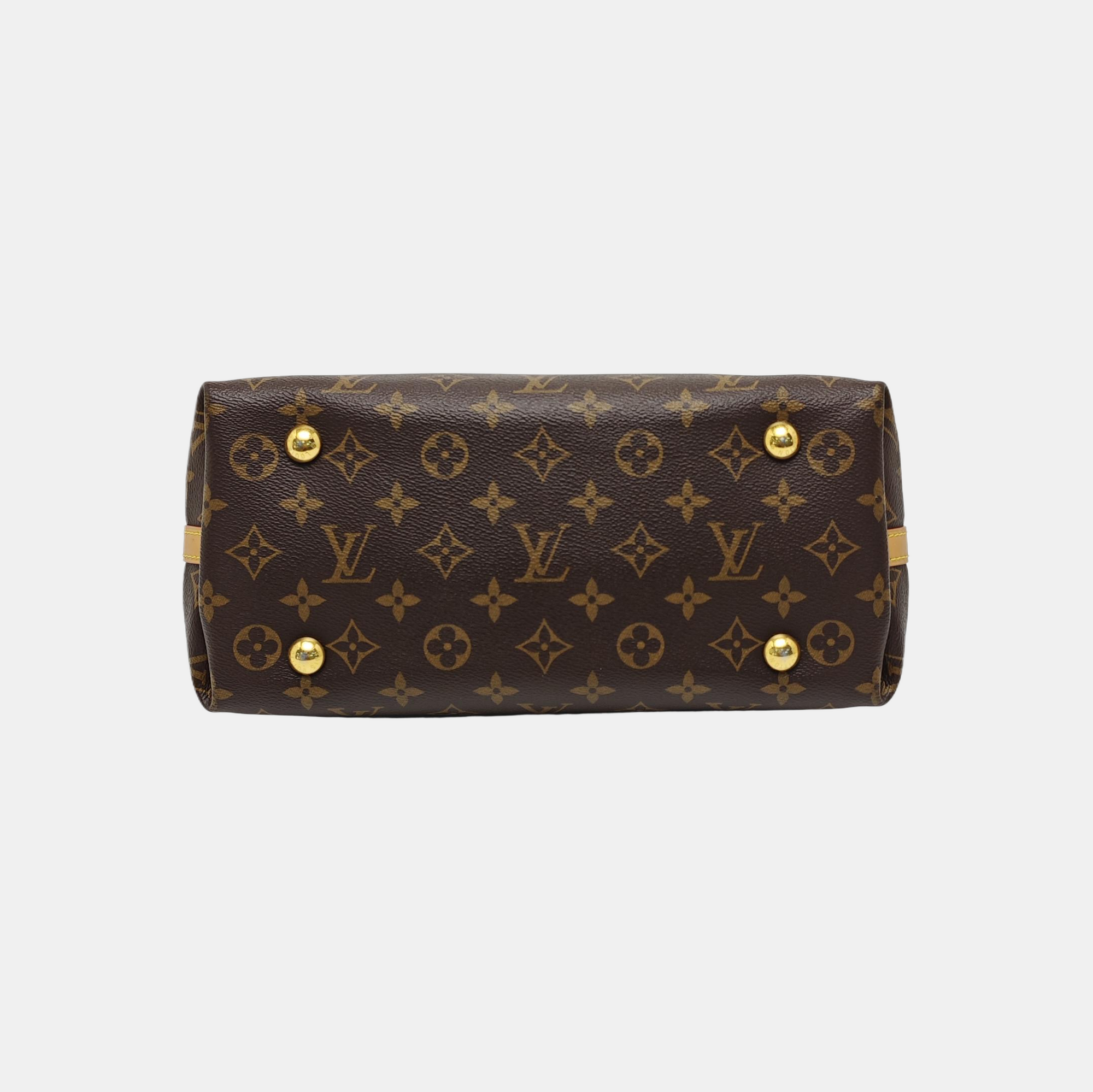 CARRYALL PM Monogram Coated Canvas Brown