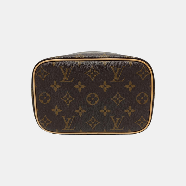 NICE Mini Monogram Coated Canvas Brown