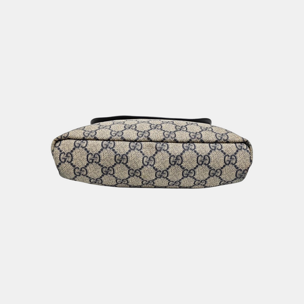 Monogram Coated Canvas Shoulder Bag Beige