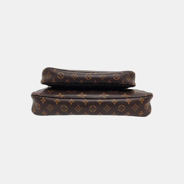 MULTI Monogram Coated Canvas Brown