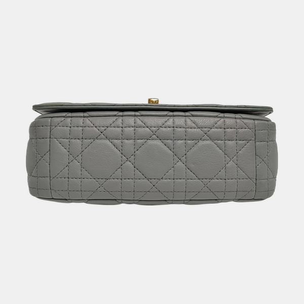Dior Caro Small Cannage Calfskin Blue