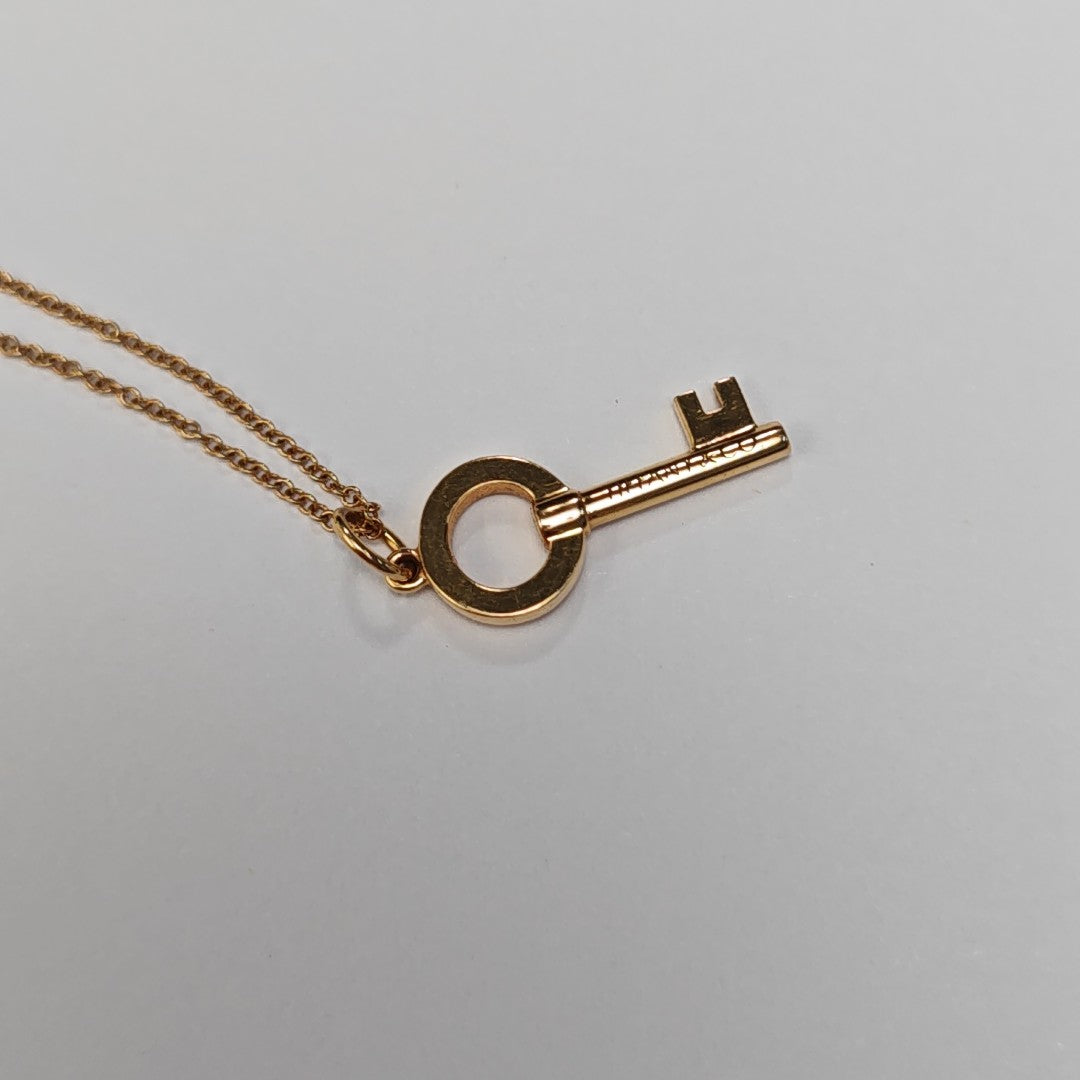 Tiffany Keys 18k Rose Gold Necklace