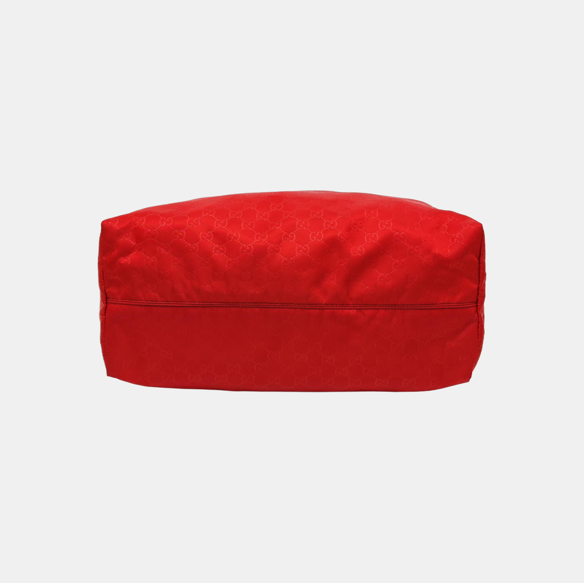 GG Imprime Monogram Nylon Red