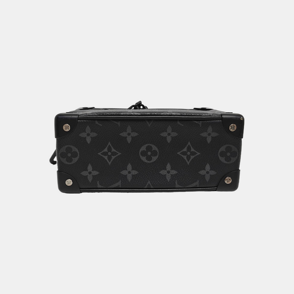 SOFT TRUNK Mini Monogram Coated Canvas Black