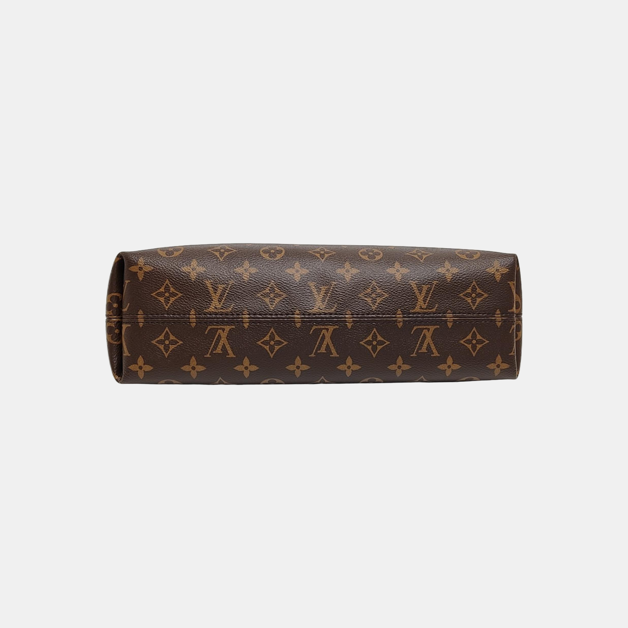 CARRYALL MM Monogram Coated Canvas Brown