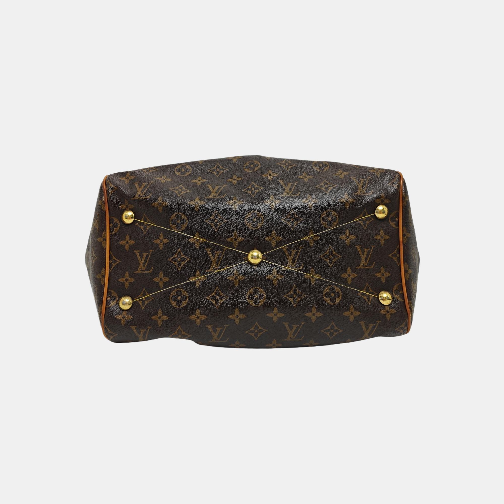TIVOLI GM Monogram Coated Canvas Brown
