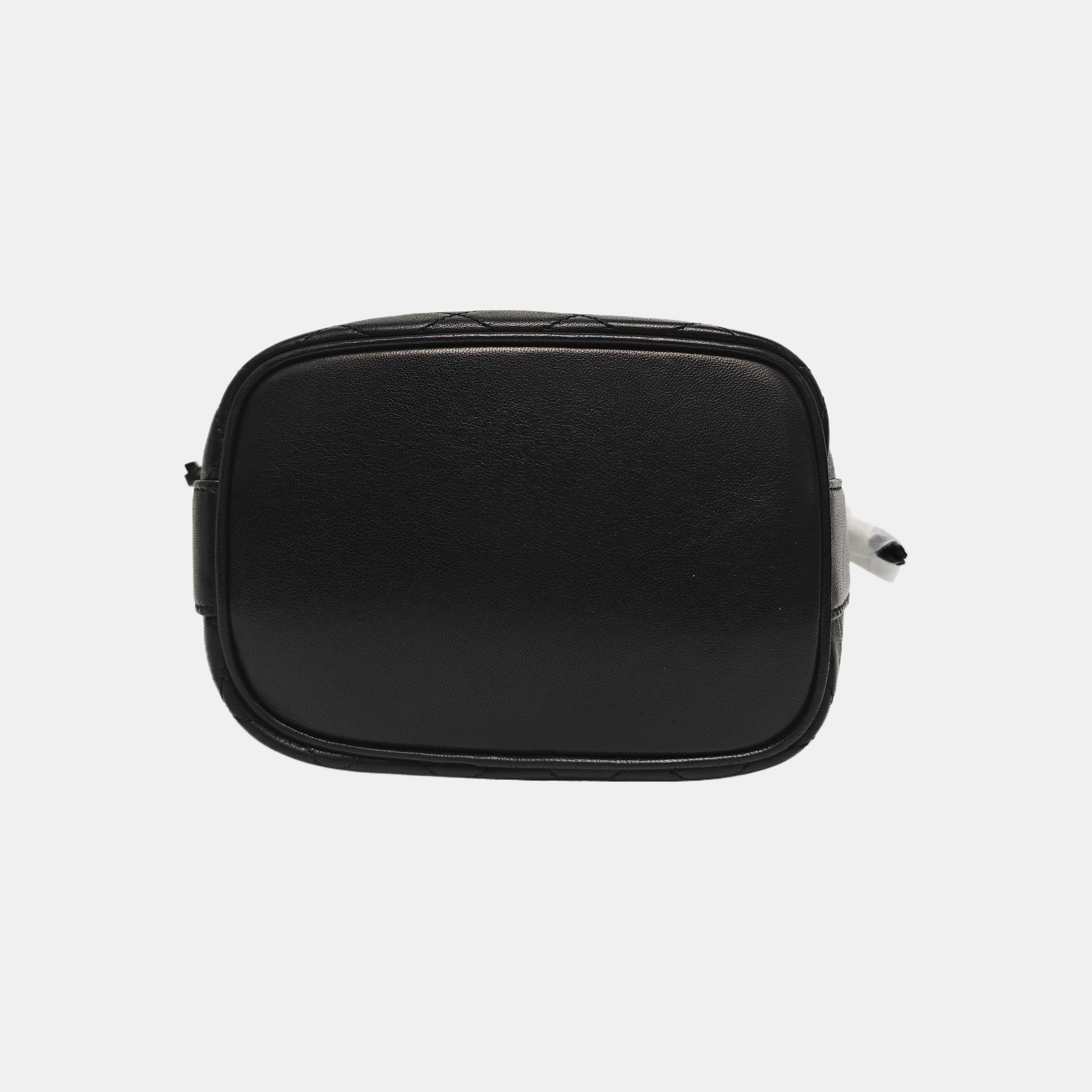 CASSANDRE Quilted Lambskin Black