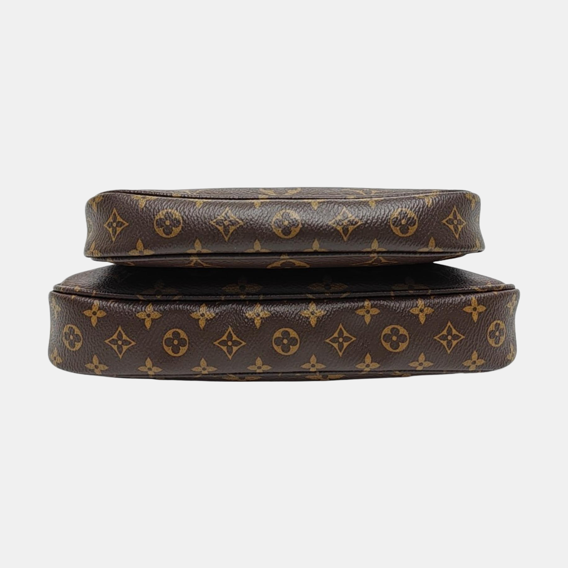 MULTI Monogram Coated Canvas Brown