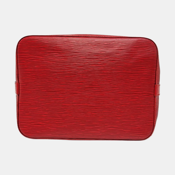 Authenticated pre-owned  NÉONOÉ MM Epi Red - Bucket Bag at Looply