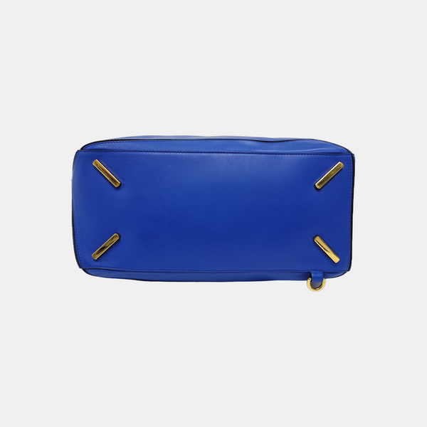 Puzzle Large Calfskin Blue