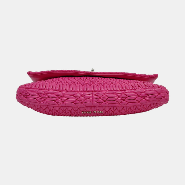 Crystal Quilted Lambskin Red