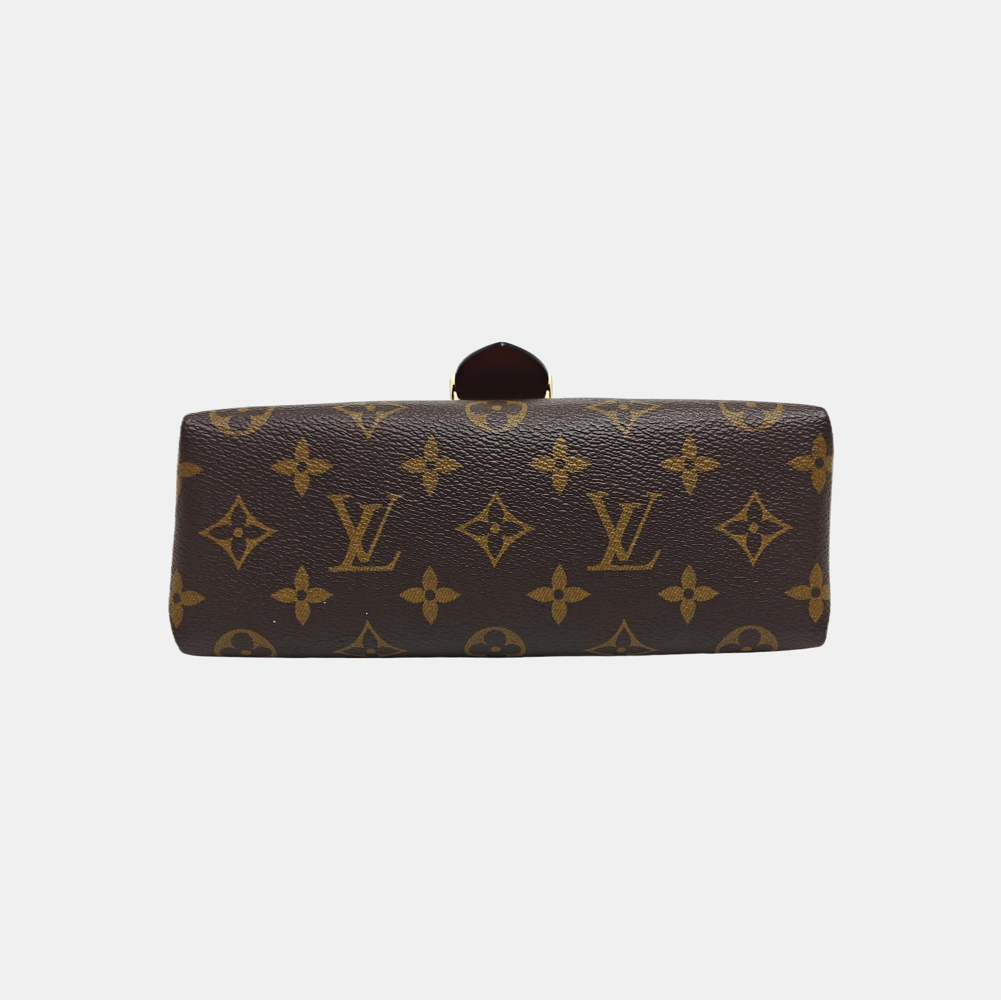 LOCKY BB Monogram Coated Canvas Brown