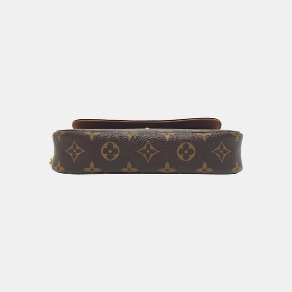 IVY Monogram Coated Canvas Brown