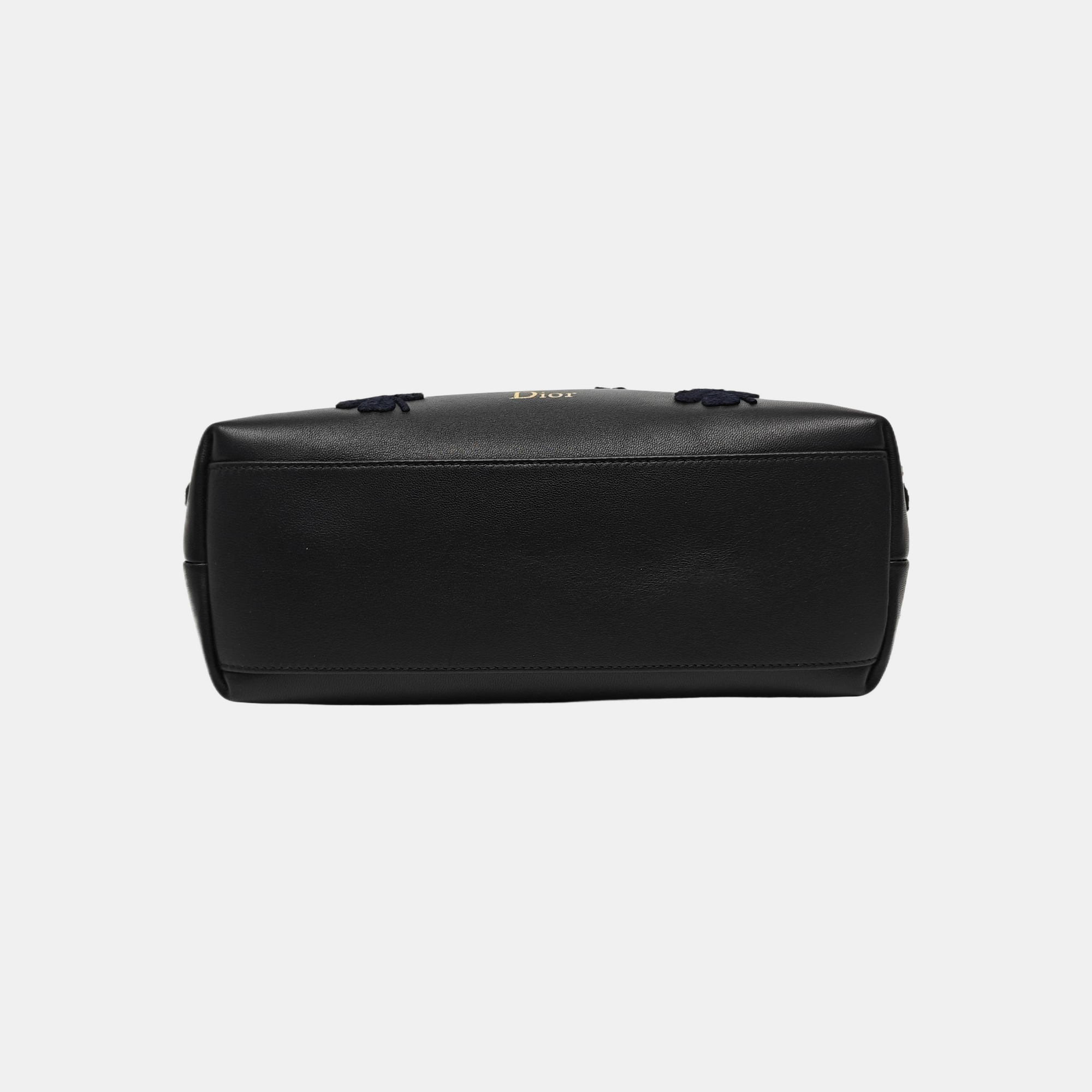 Dior Bow Small Lambskin Black