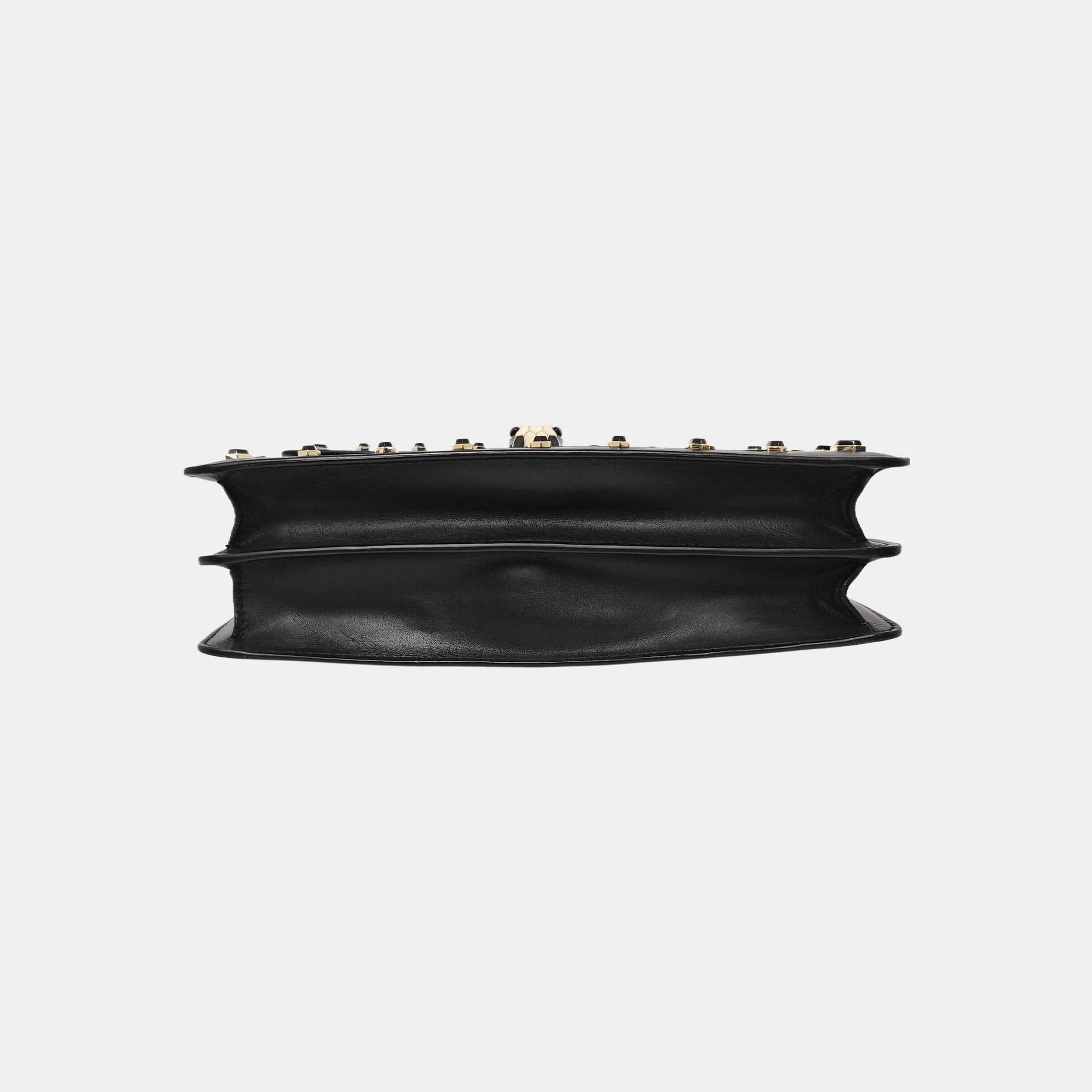 SERPENTI FOREVER Medium Calfskin Black