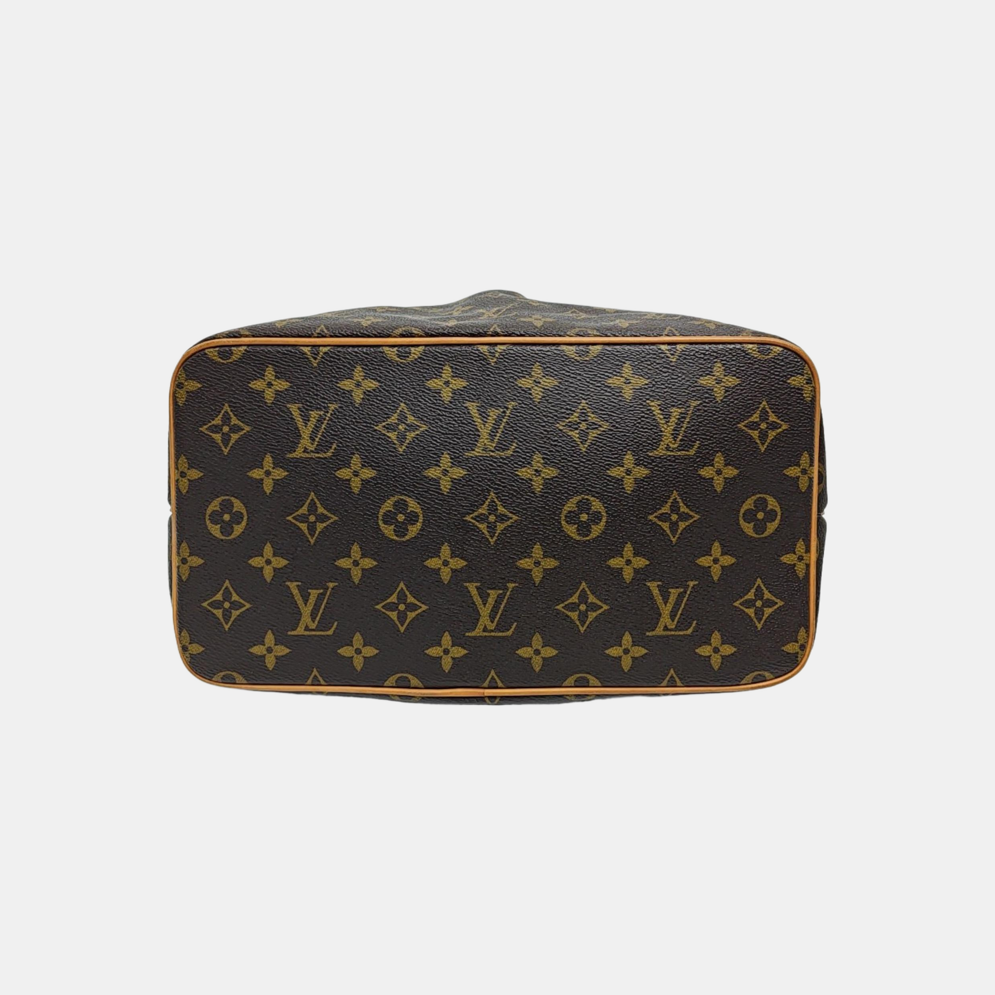 PALERMO PM Monogram Coated Canvas Brown