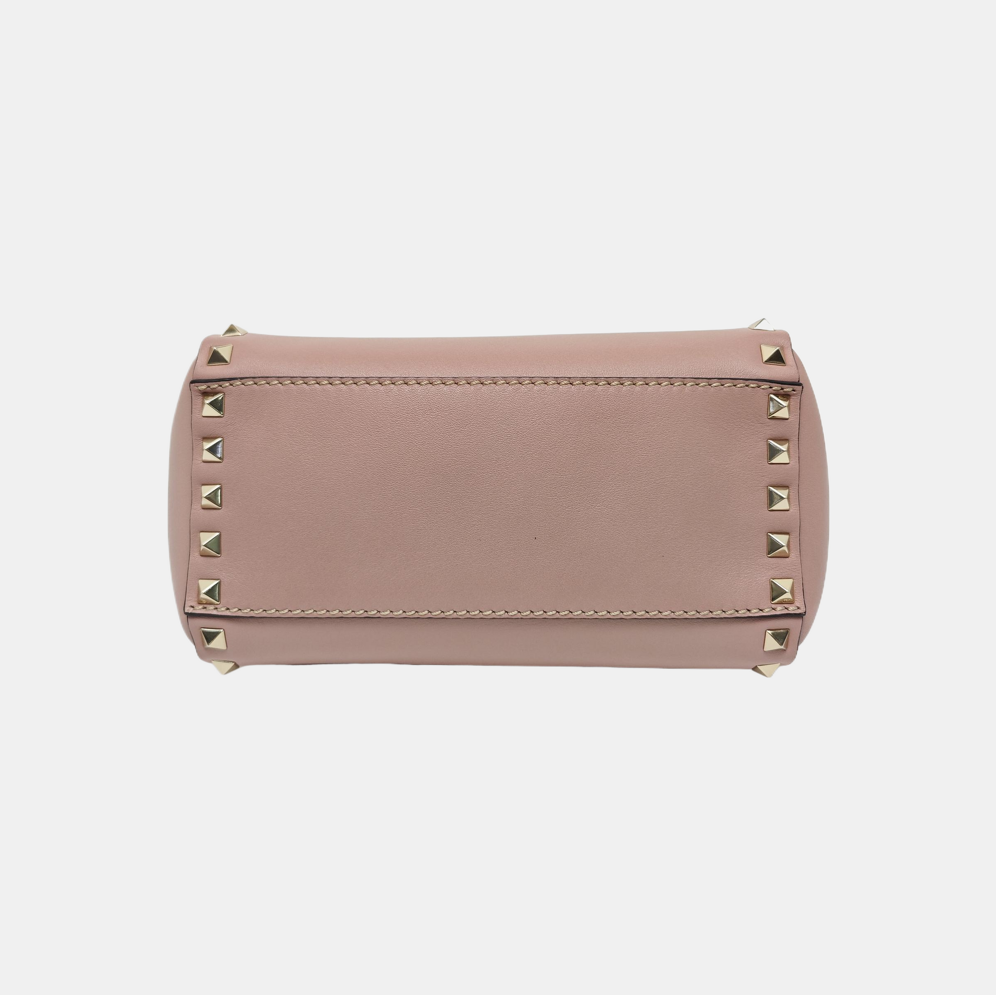 Rockstud Calfskin Pink