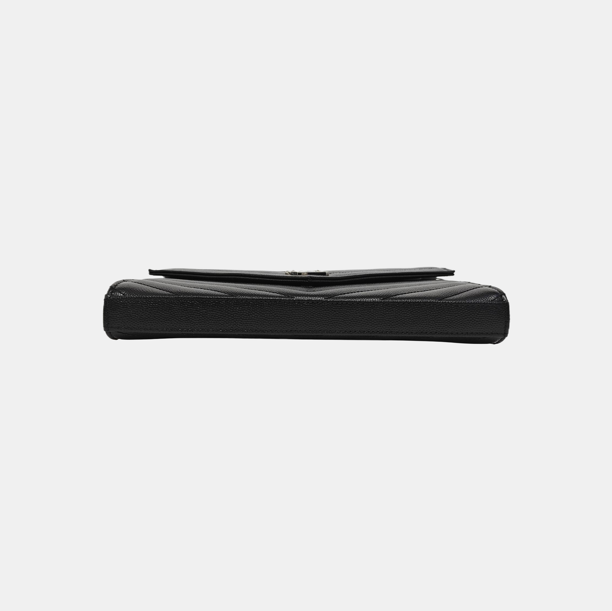 MONOGRAM Medium Chevron Calfskin Black