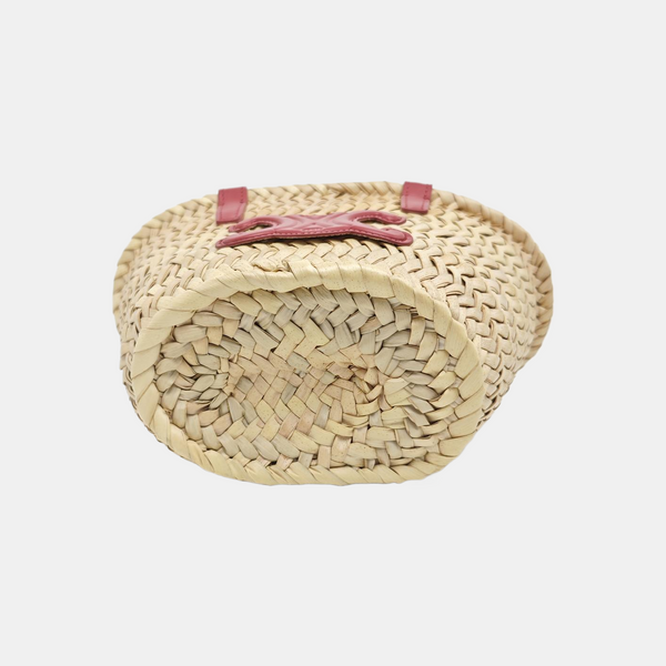 Straw Tote Bag Beige