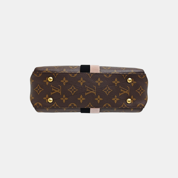 GEORGES BB Monogram Coated Canvas Brown