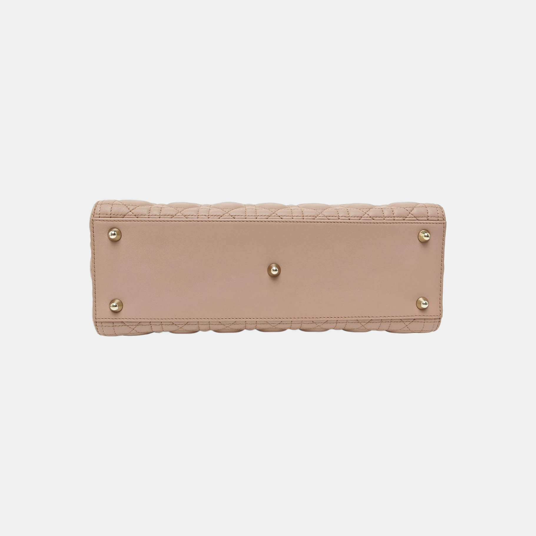 Lady Dior Large Cannage Lambskin Pink