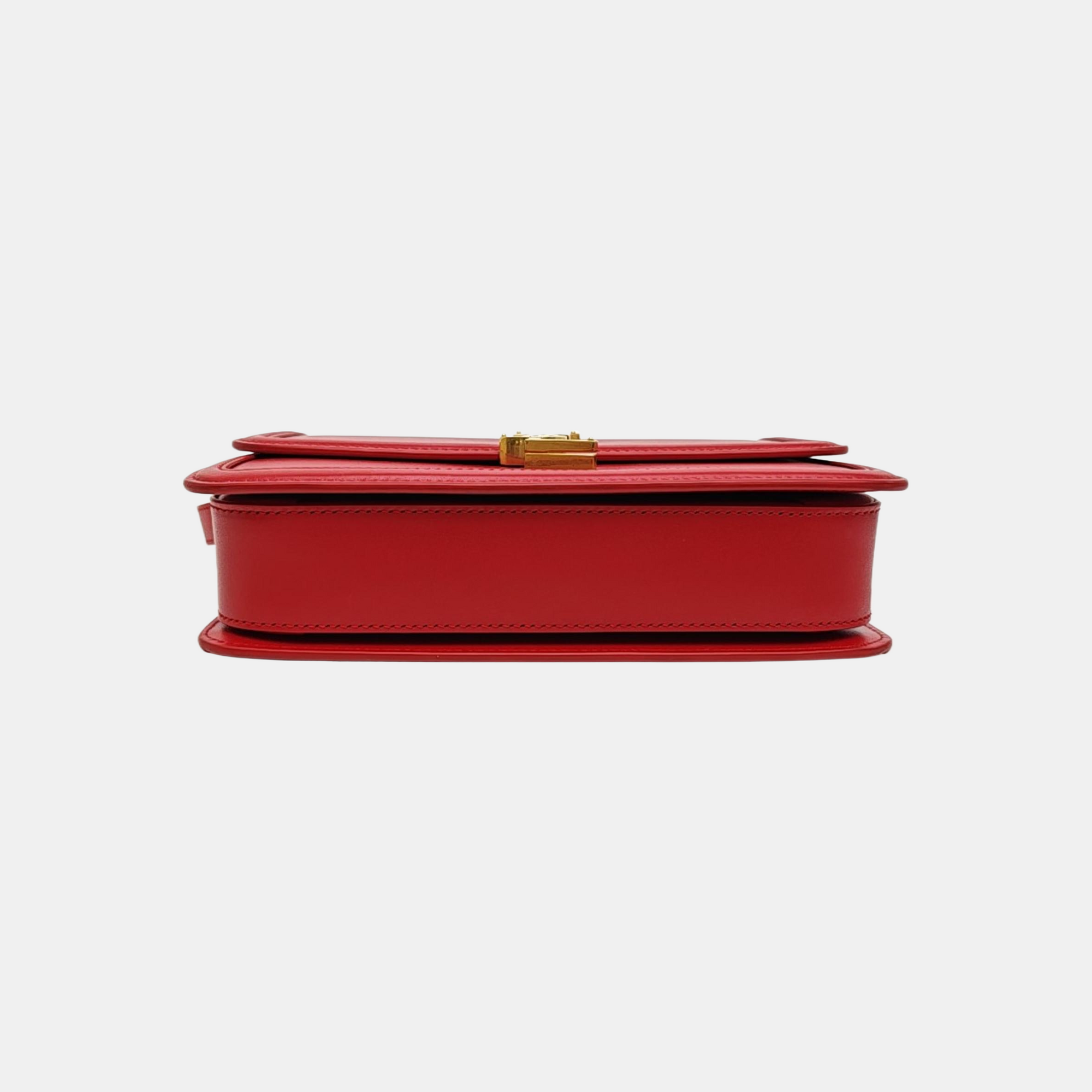 SOLFERINO Medium Calfskin Red