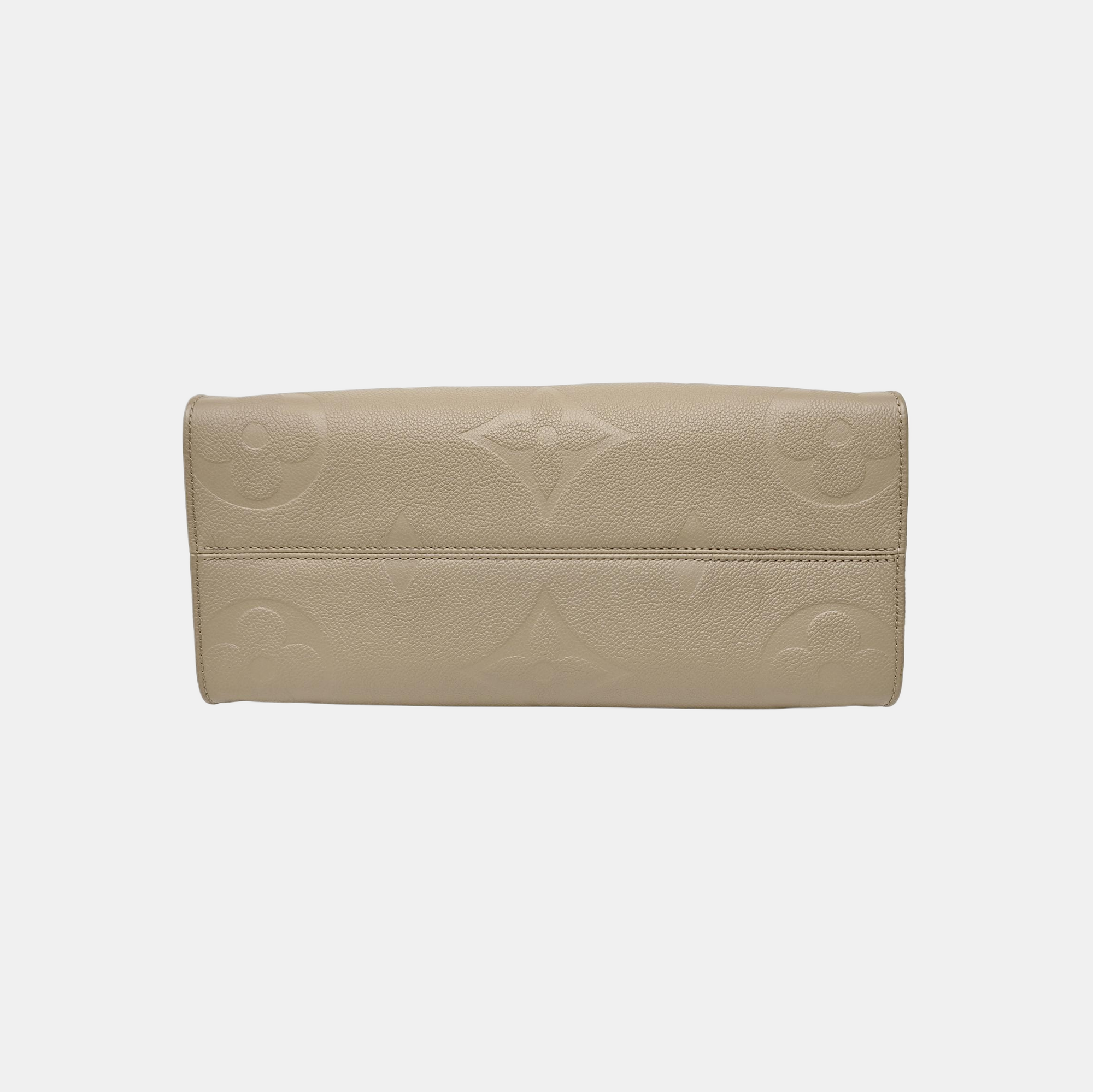 ONTHEGO MM Monogram Calfskin Gray
