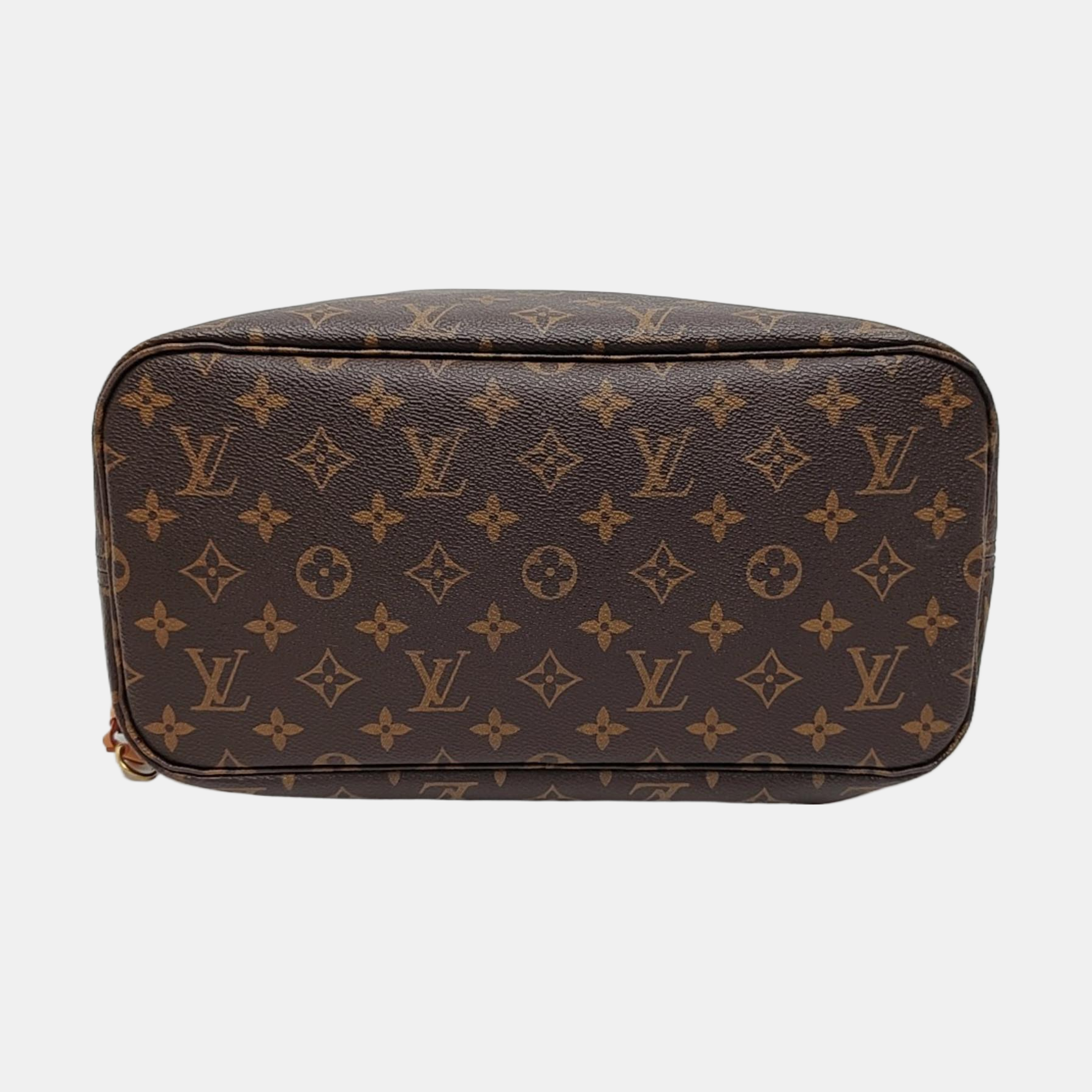 Authenticated pre-owned  NEVERFULL MM Monogram Coated Canvas Brown - Tote Bag at Looply
