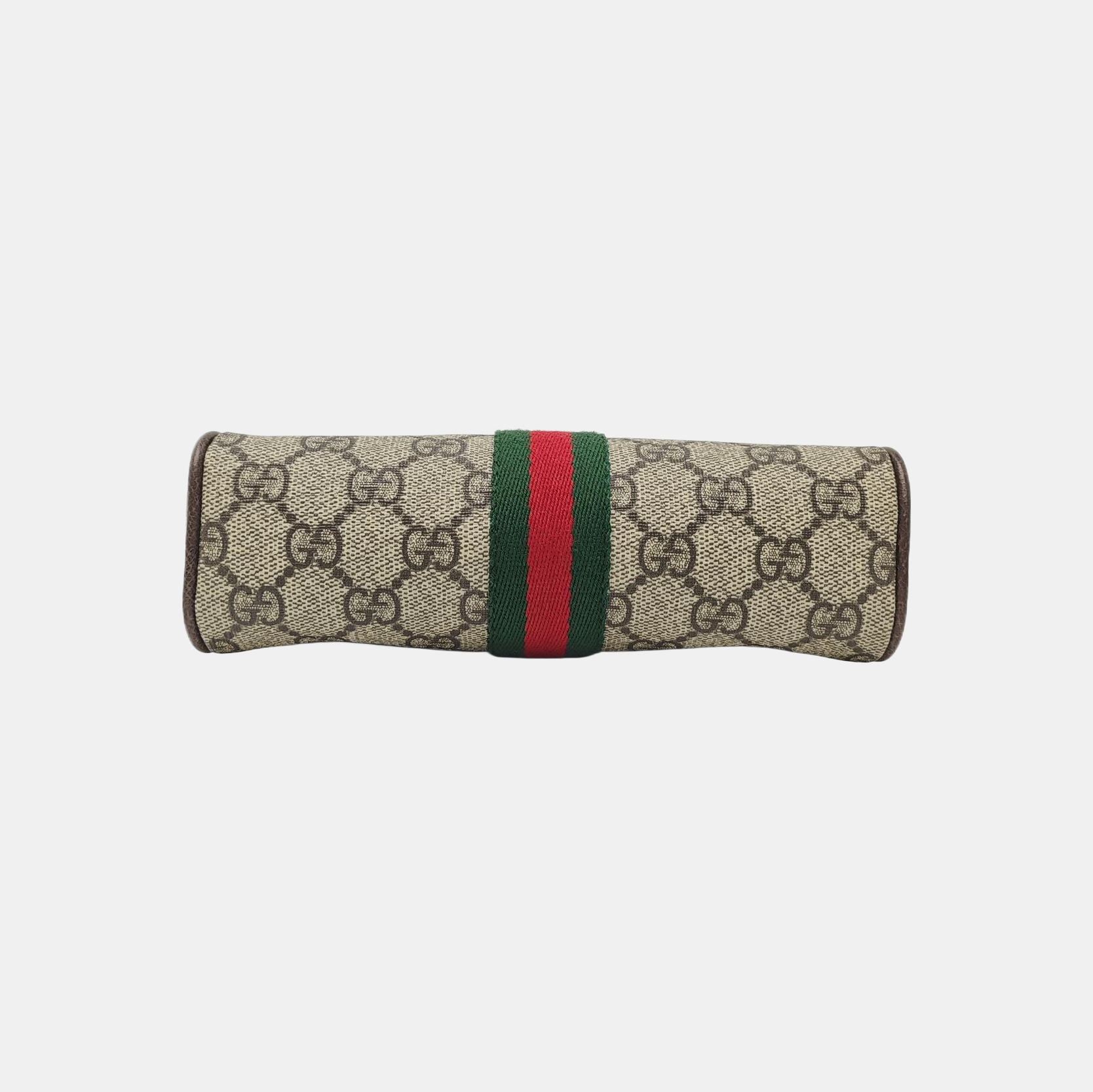 Ophidia Small Monogram Coated Canvas Beige