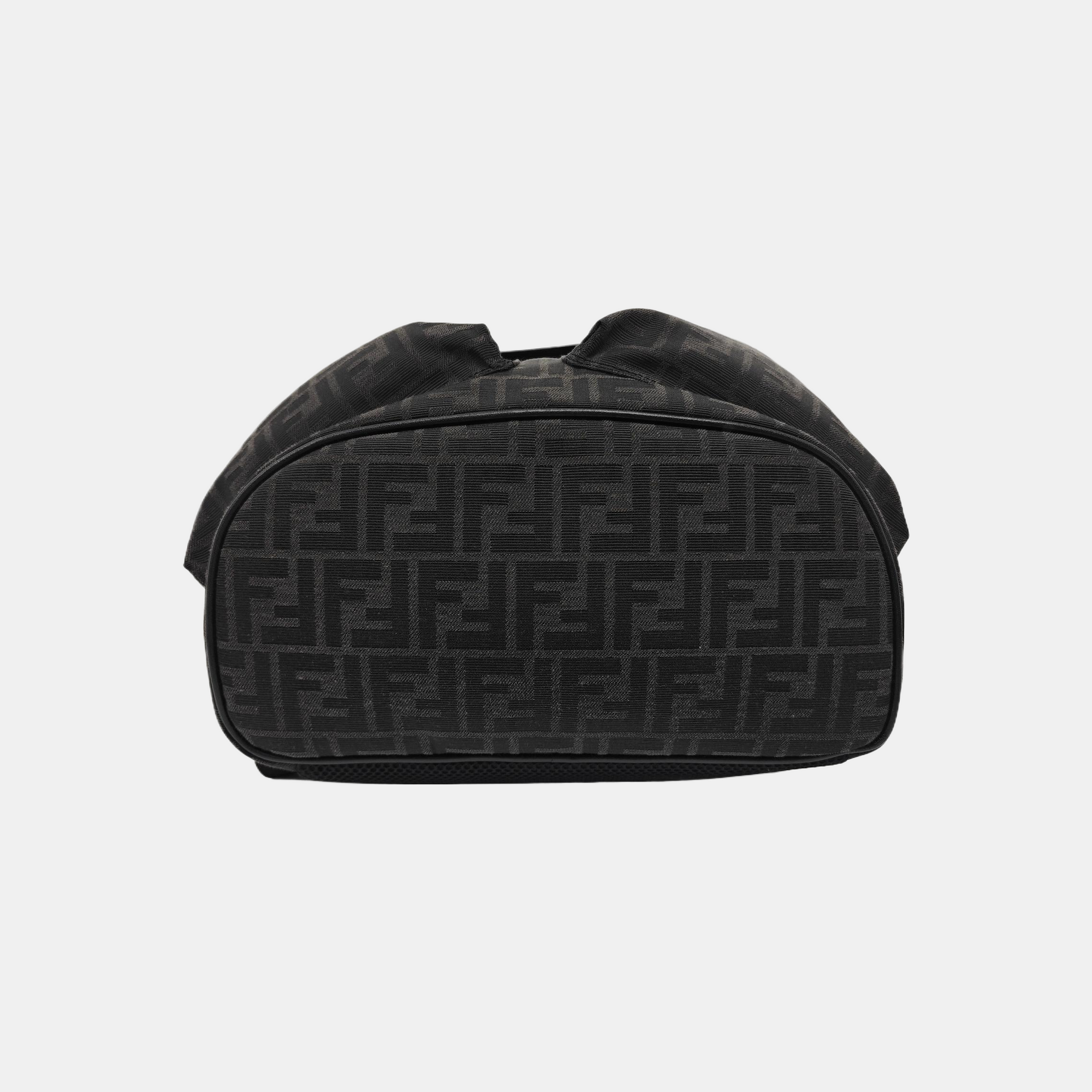 FENDI Strike Medium Canvas Black