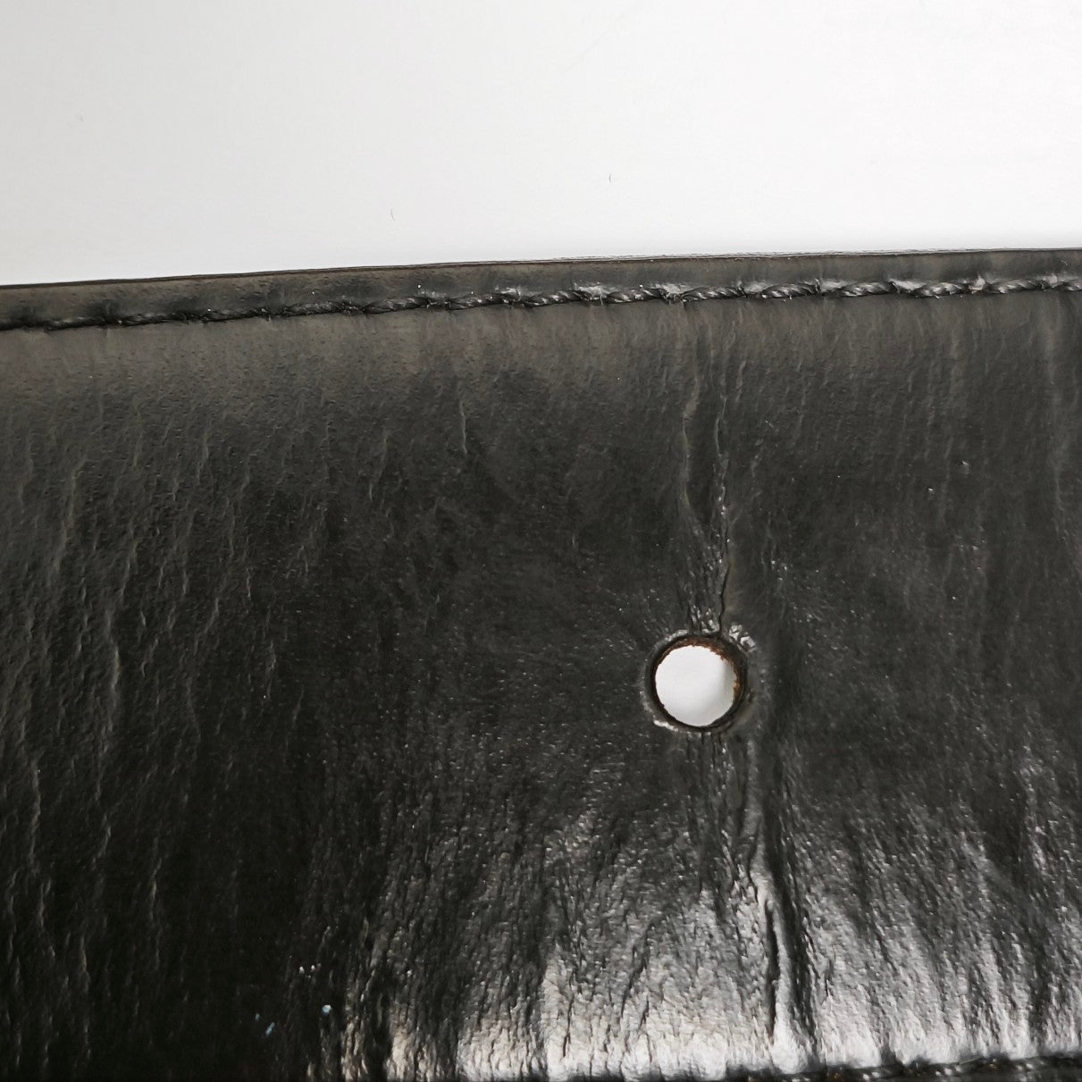 Coated Canvas Belt Black