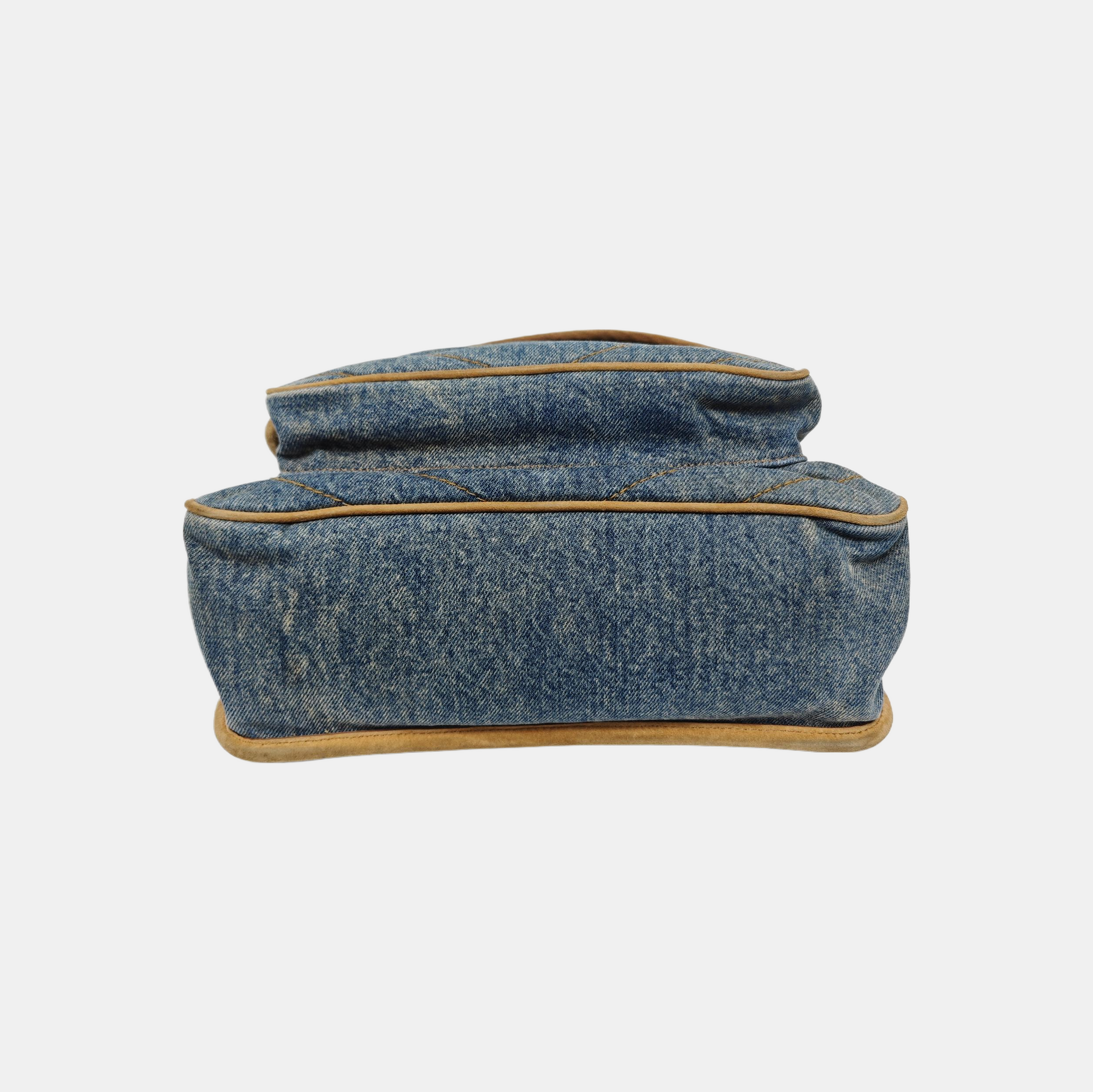 NIKI Medium Chevron Denim Blue