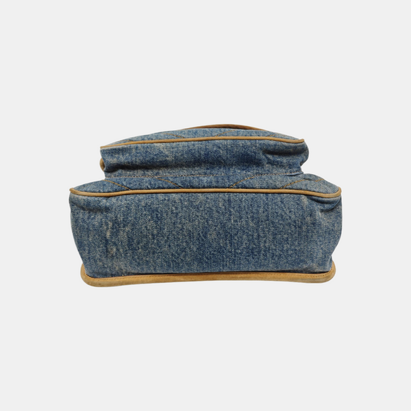 NIKI Medium Chevron Denim Blue