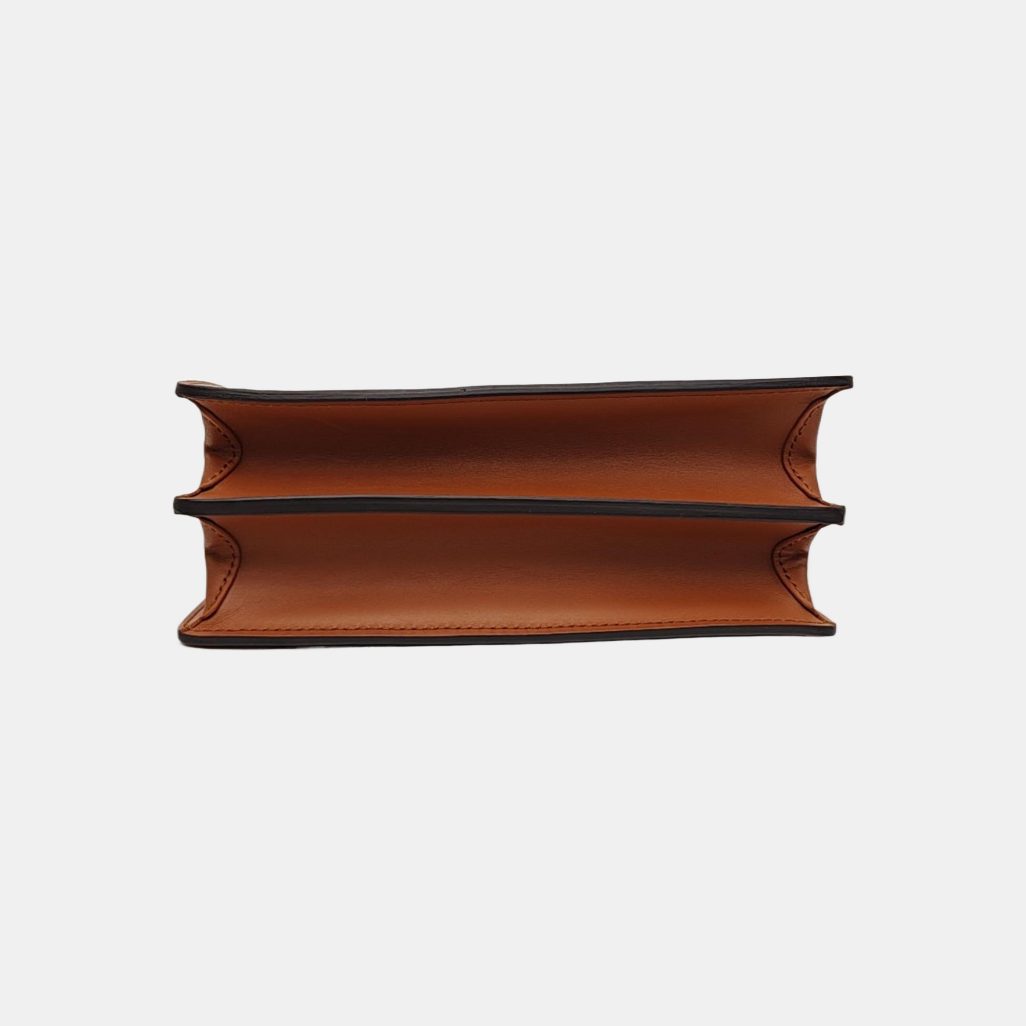 DAUPHINE MM Monogram Coated Canvas Brown