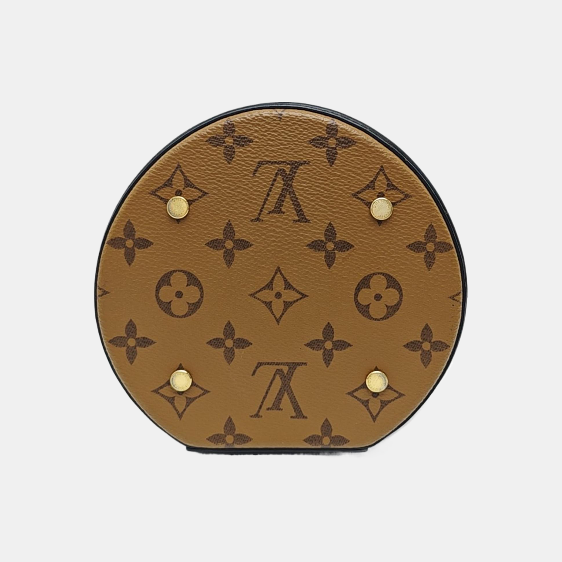 CANNES PM Monogram Coated Canvas Brown