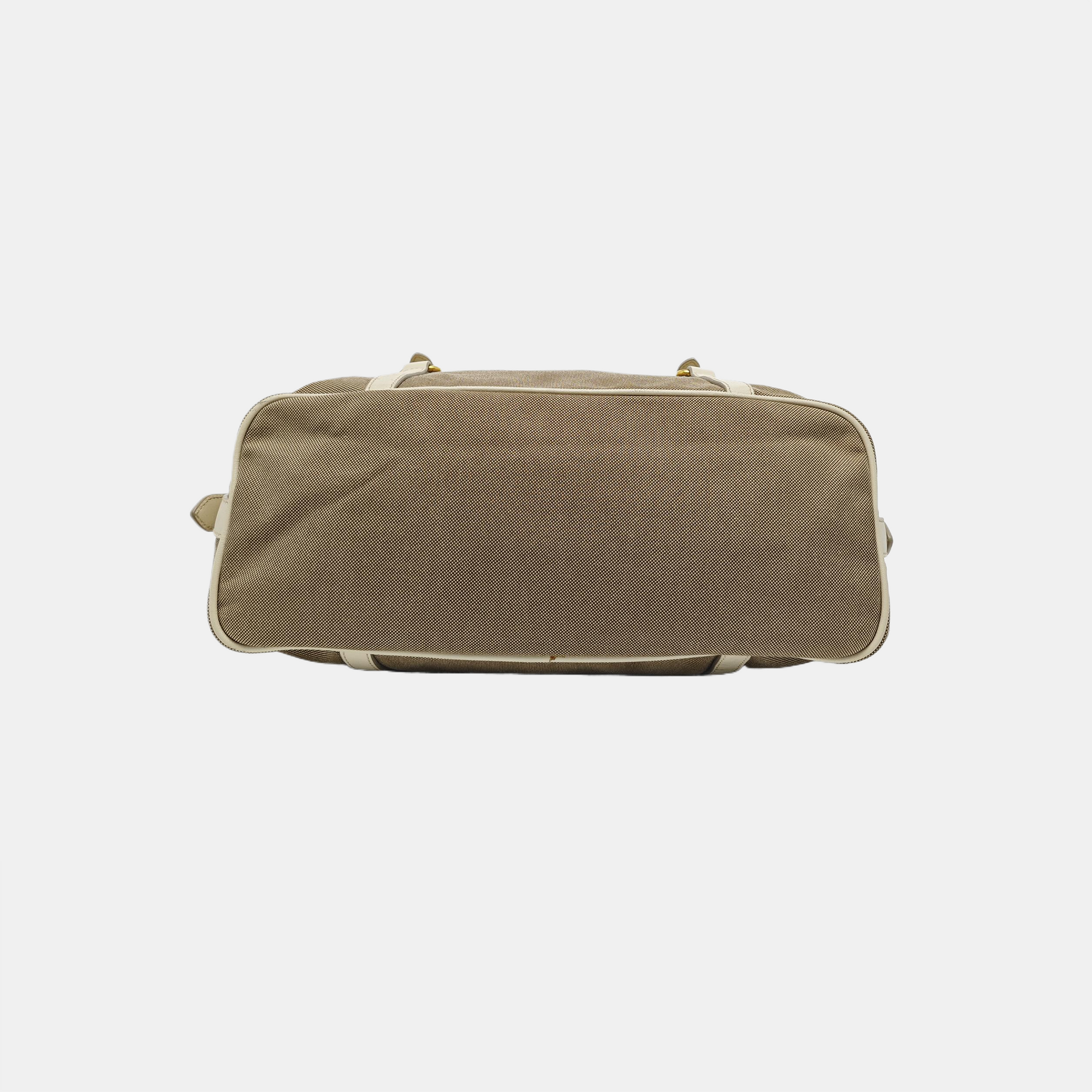 Canvas Shoulder Bag Brown