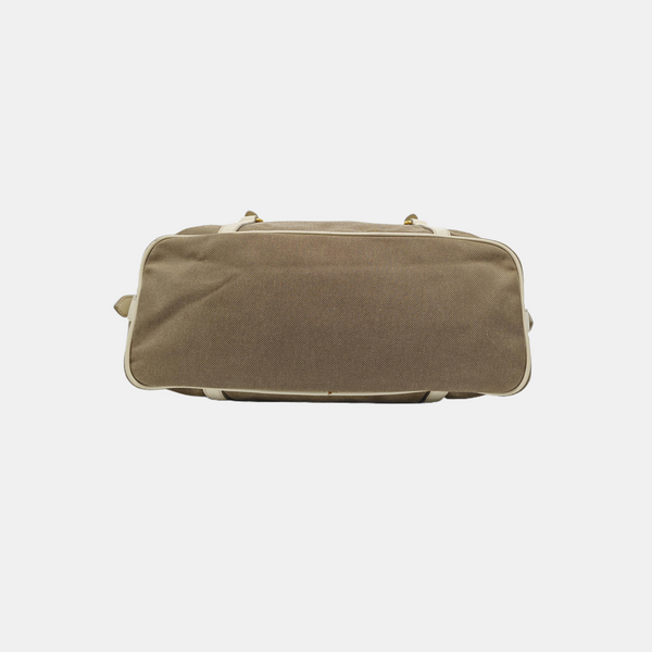 Canvas Shoulder Bag Brown