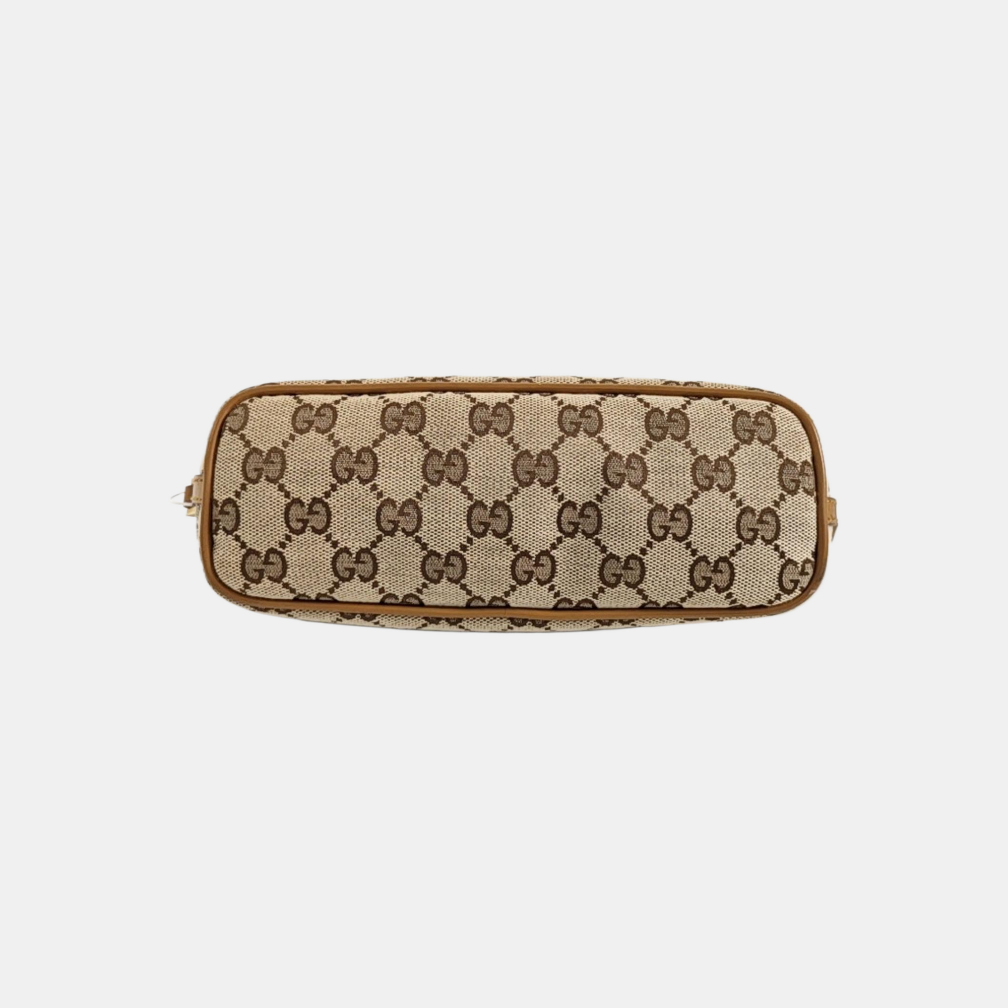 Monogram Canvas Top Handle Bag Beige
