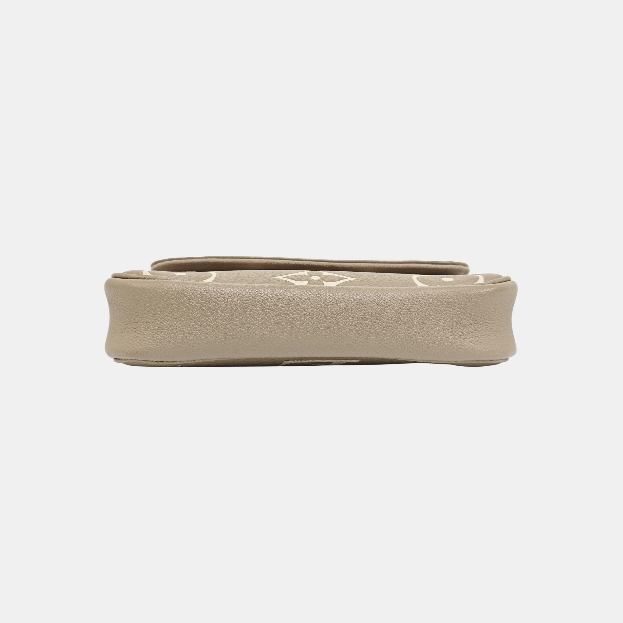 IVY Monogram Calfskin Gray