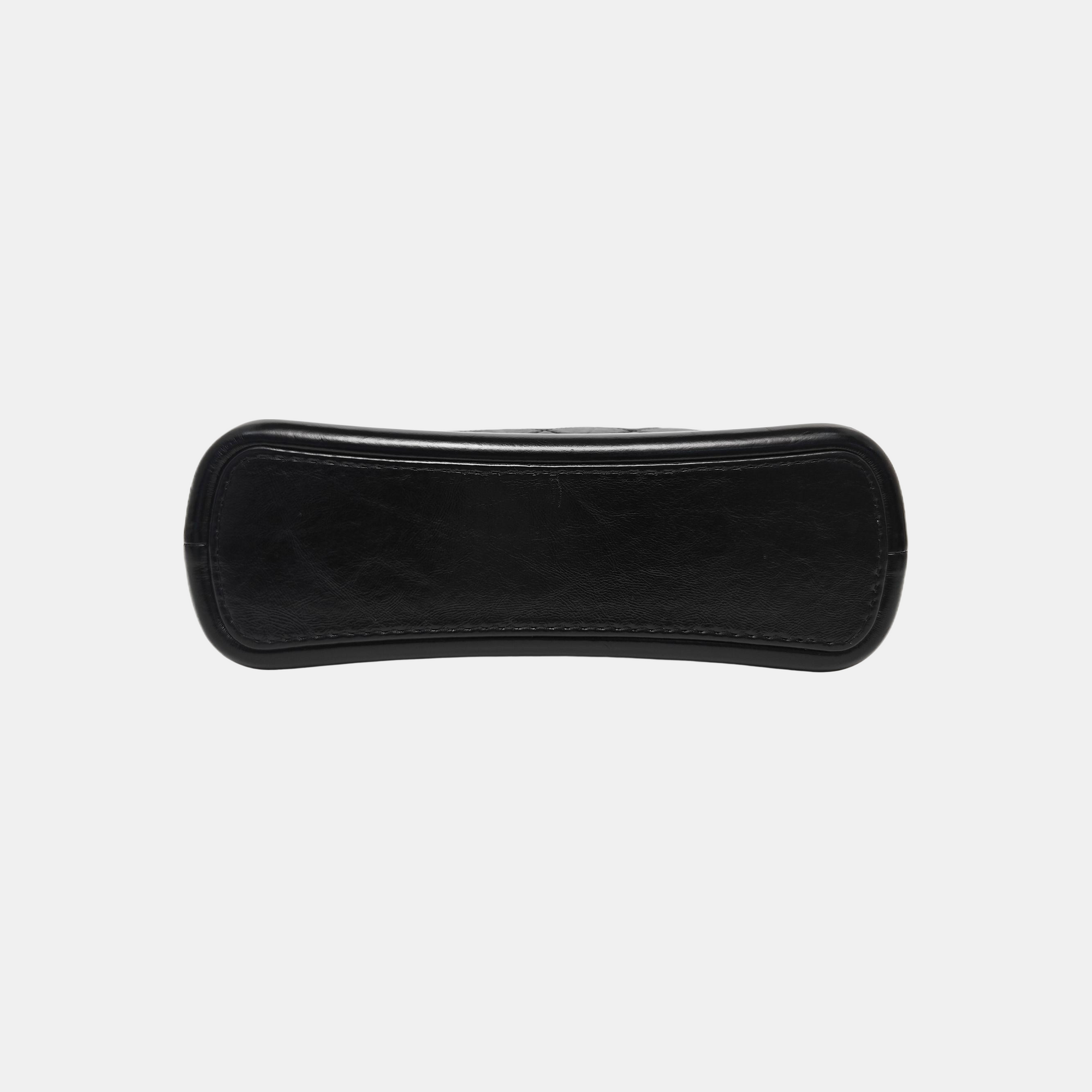 GABRIELLE Medium Quilted Calfskin Black