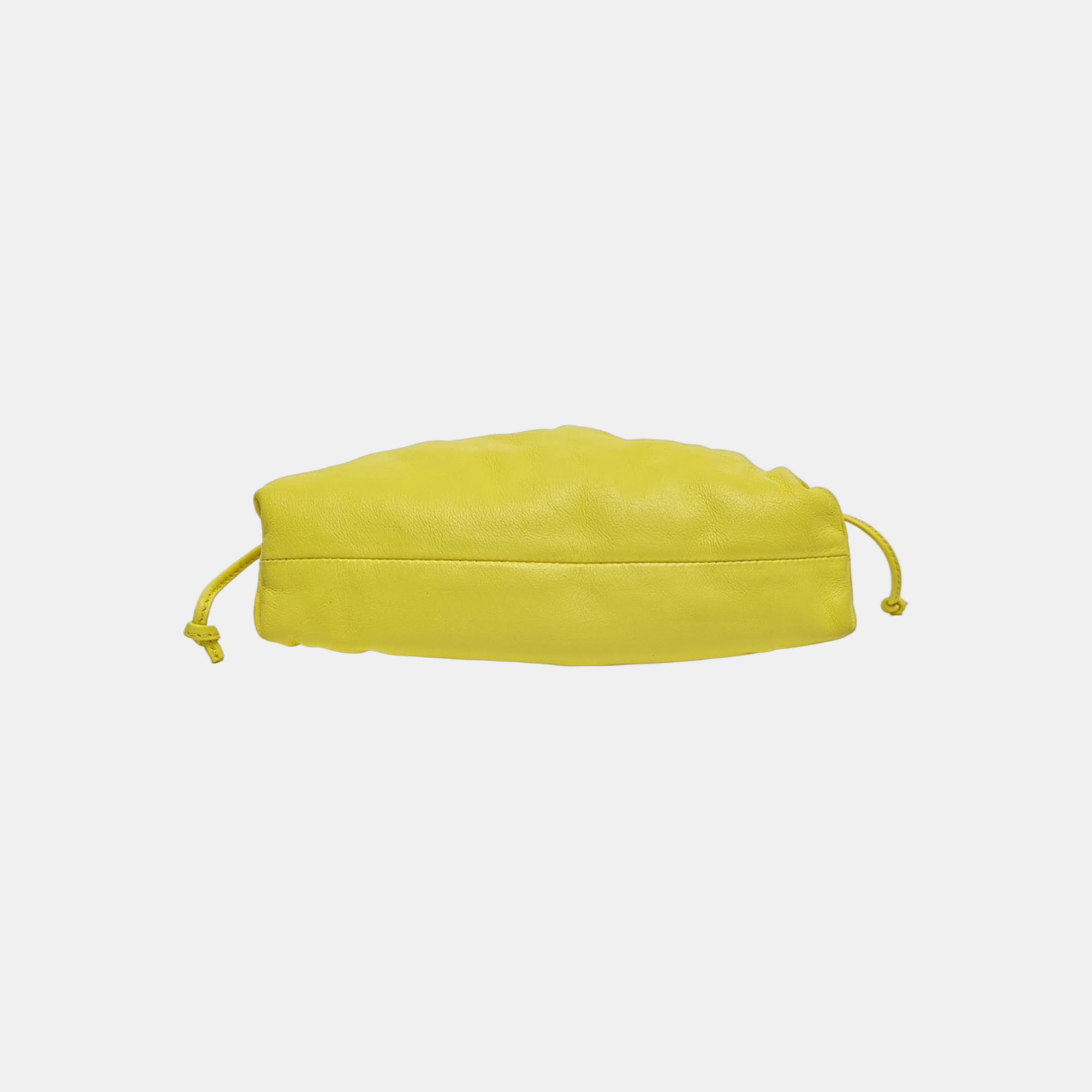 The Pouch Mini Calfskin Yellow