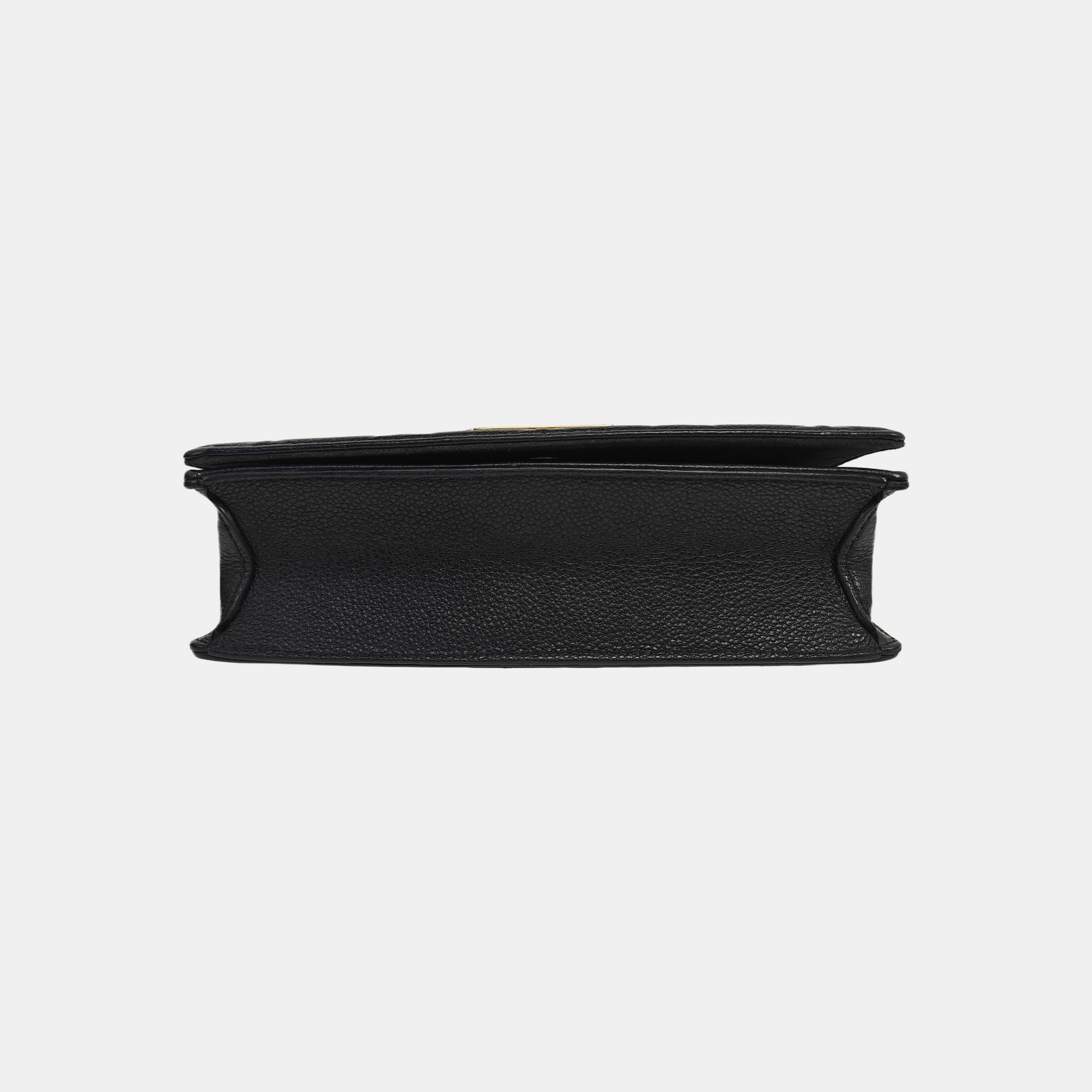 Lily Monogram Calfskin Black