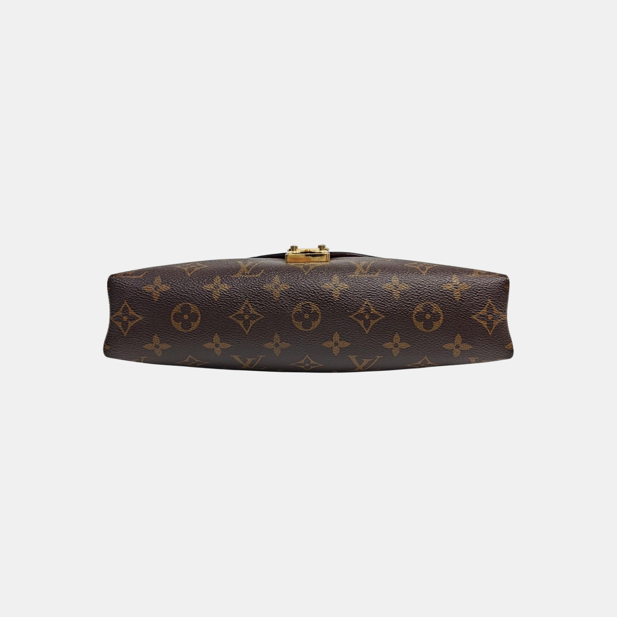 PALLAS BB Monogram Coated Canvas Brown