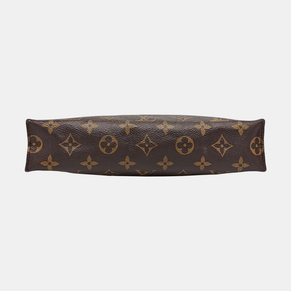 TOILET POCKET 26 Monogram Coated Canvas Brown