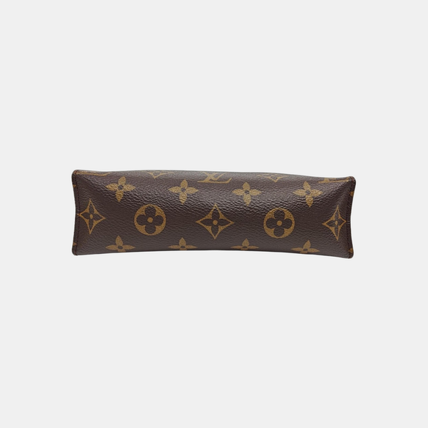 TOILET POCKET 19 Monogram Coated Canvas Brown