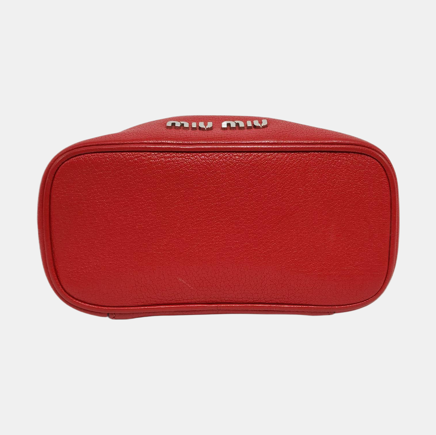 Calfskin Shoulder Bag Red