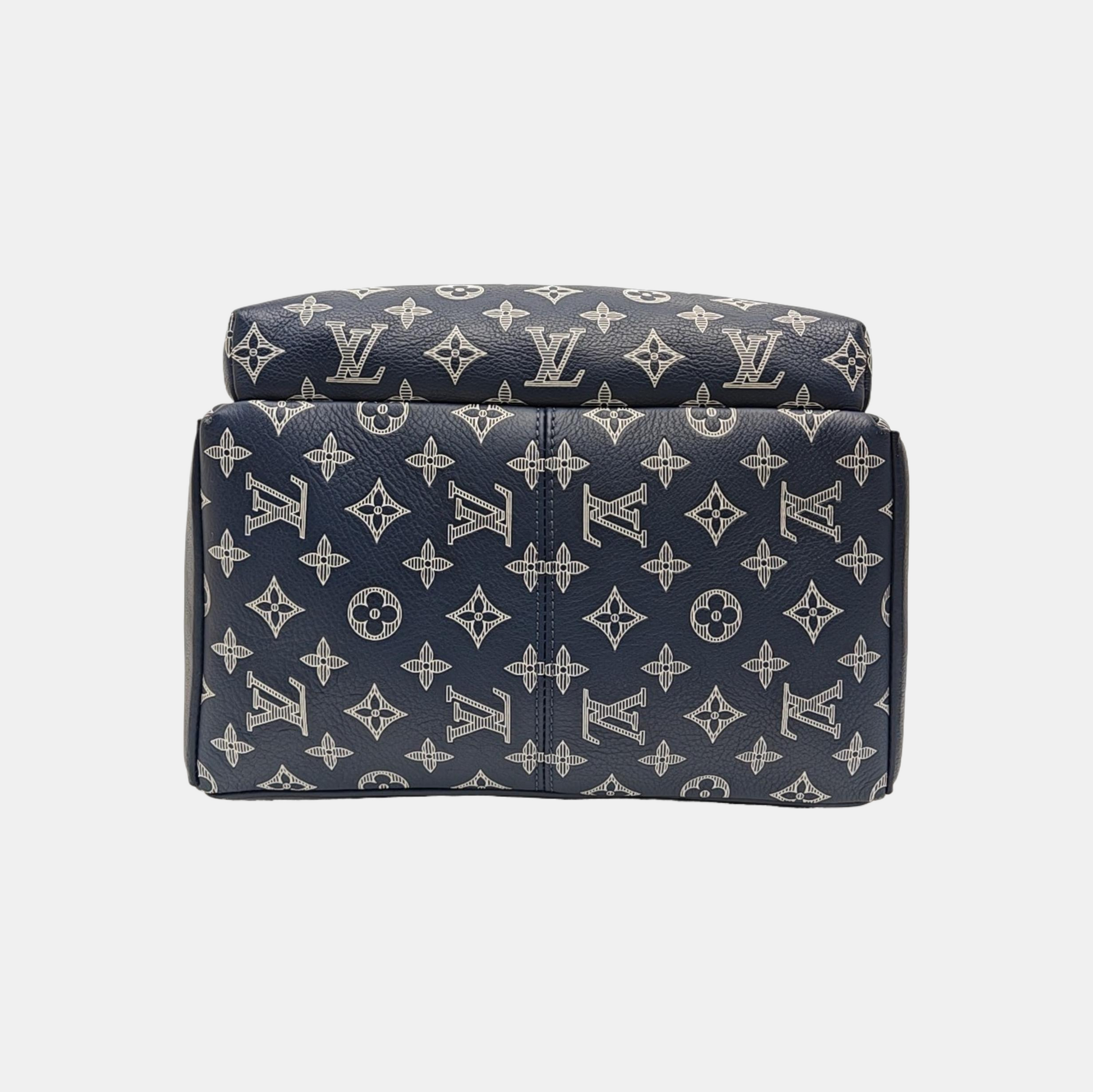 DISCOVERY Monogram Calfskin Blue