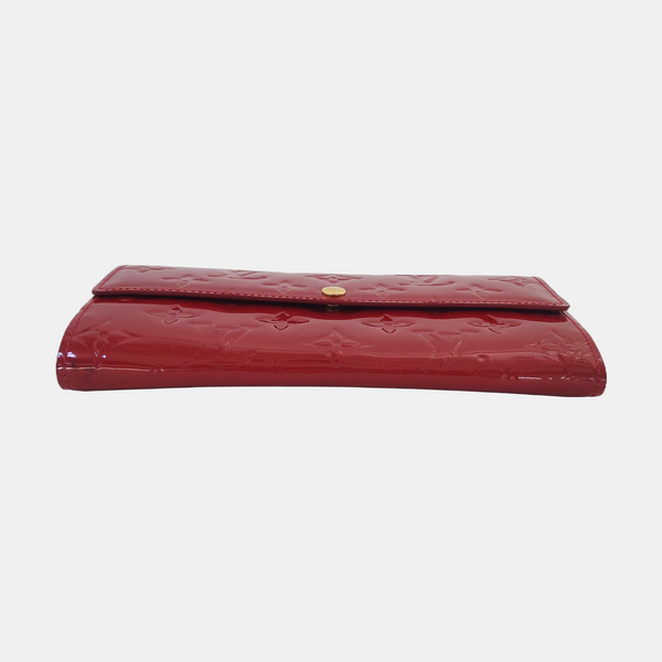 PORTE MONNAIE Patent Leather Red Wallet